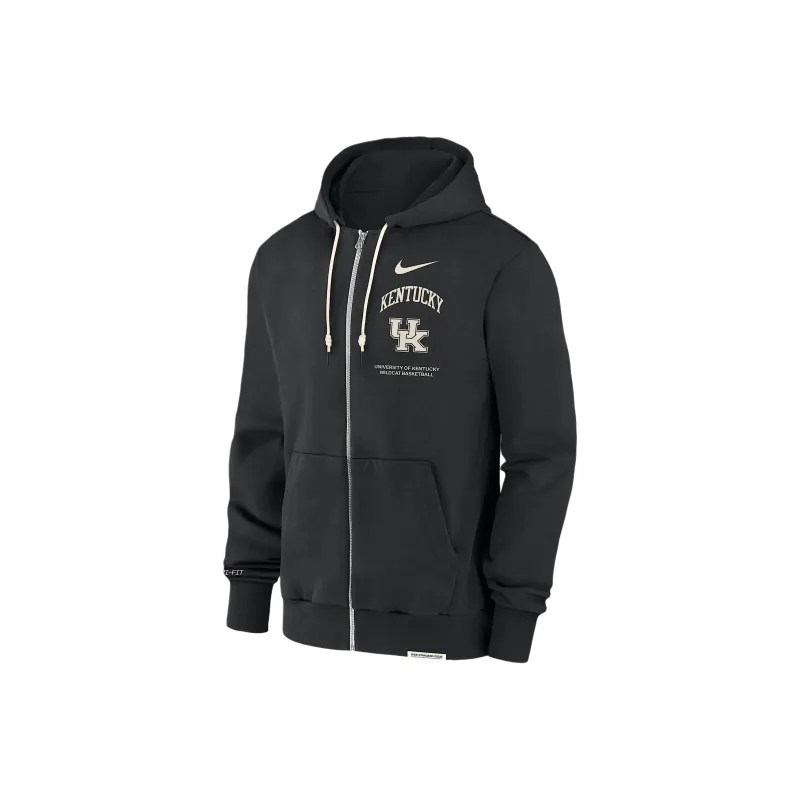 Nike Kentucky Wildcats On Court Basketball Dri FIT College Full Zip Hoodie-0