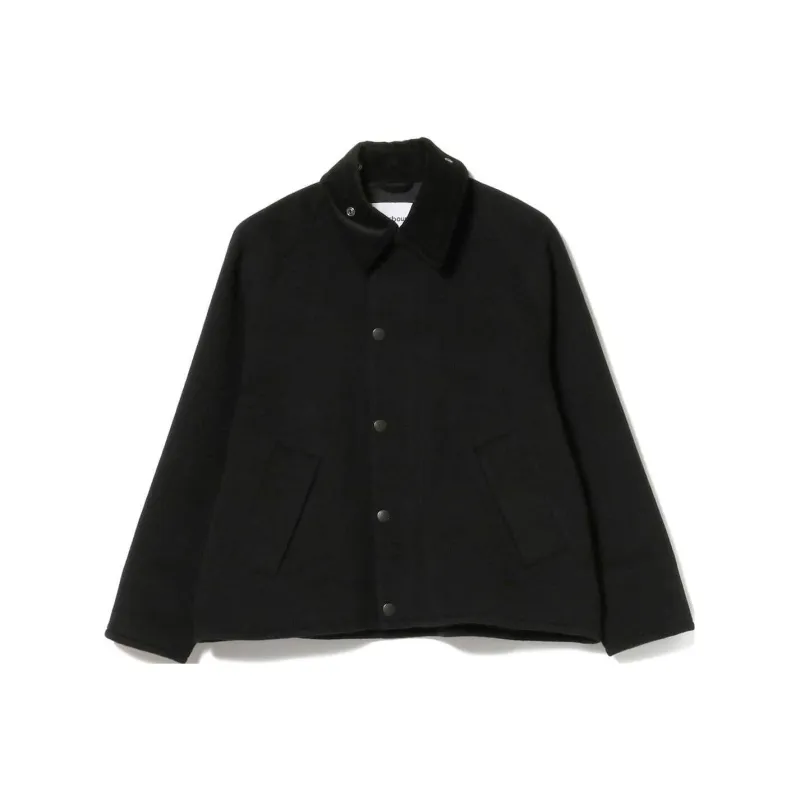 BARBOUR x Beams Jackets & Coats Men's Black-0