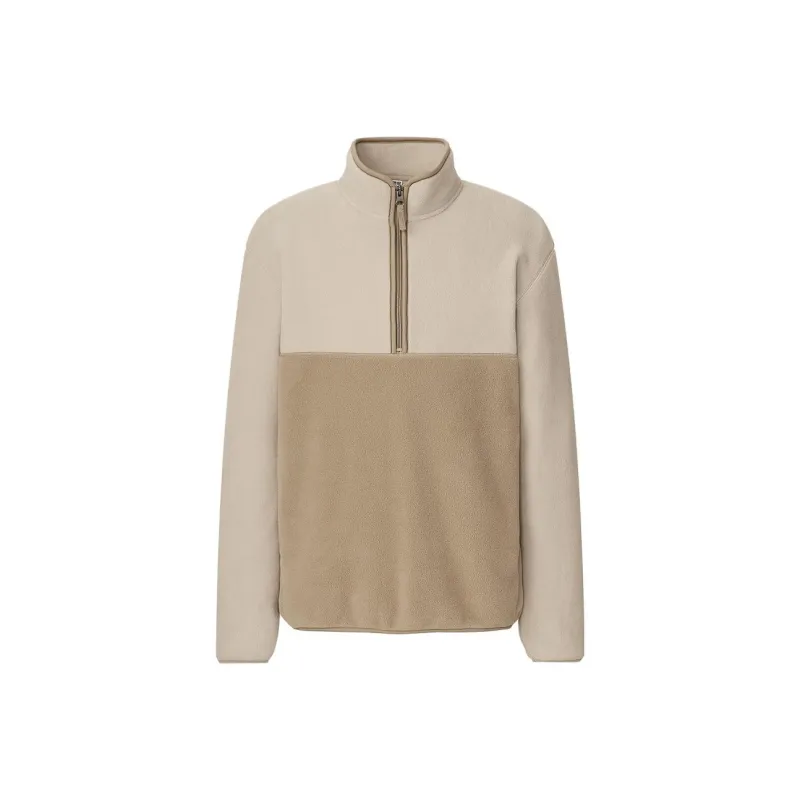 UNIQLO Velvet feel Coat Unisex Beige-0