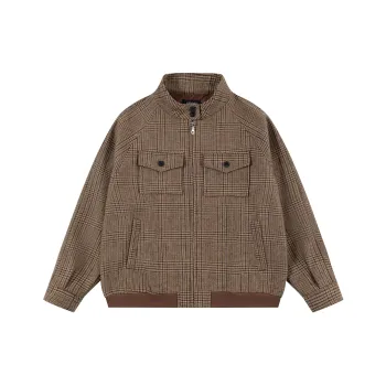 GBXM Jackets Coats Unisex Dark Brown