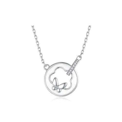 GOOUI S925 Silver Necklaces Women's
