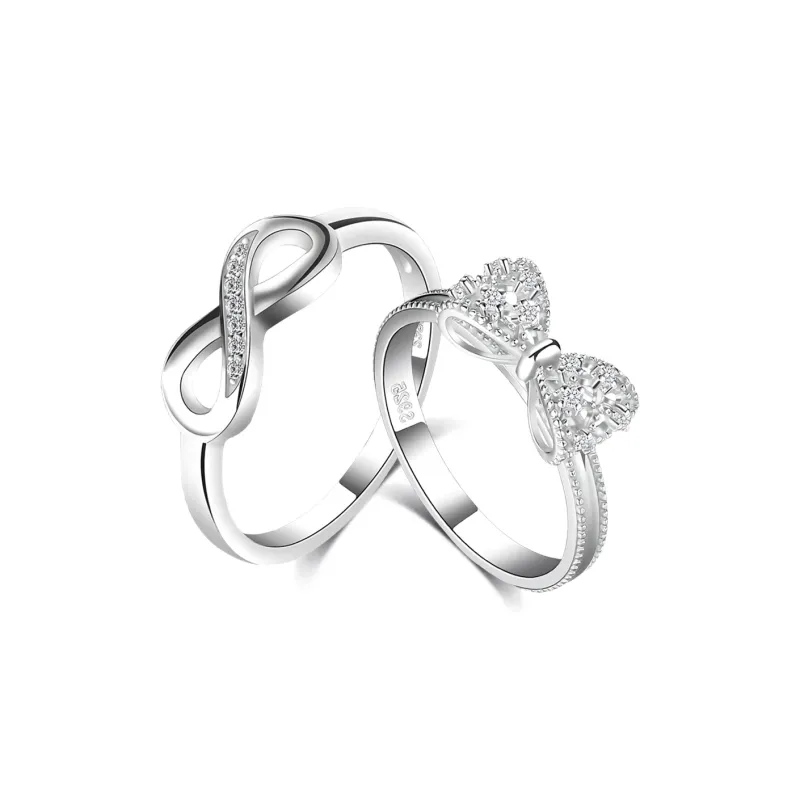 GUDS GAVE S925 Silver Rings Unisex-14