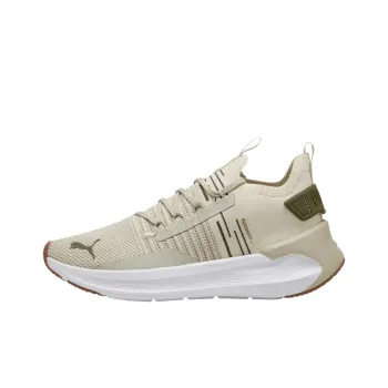 PUMA SOFTRIDE Symmetry Fuzion Anti Slip Wear Resistant Low Top Casual Running Shoes Men's Khaki