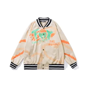 FireMonkey Baseball Jerseys Unisex Orange