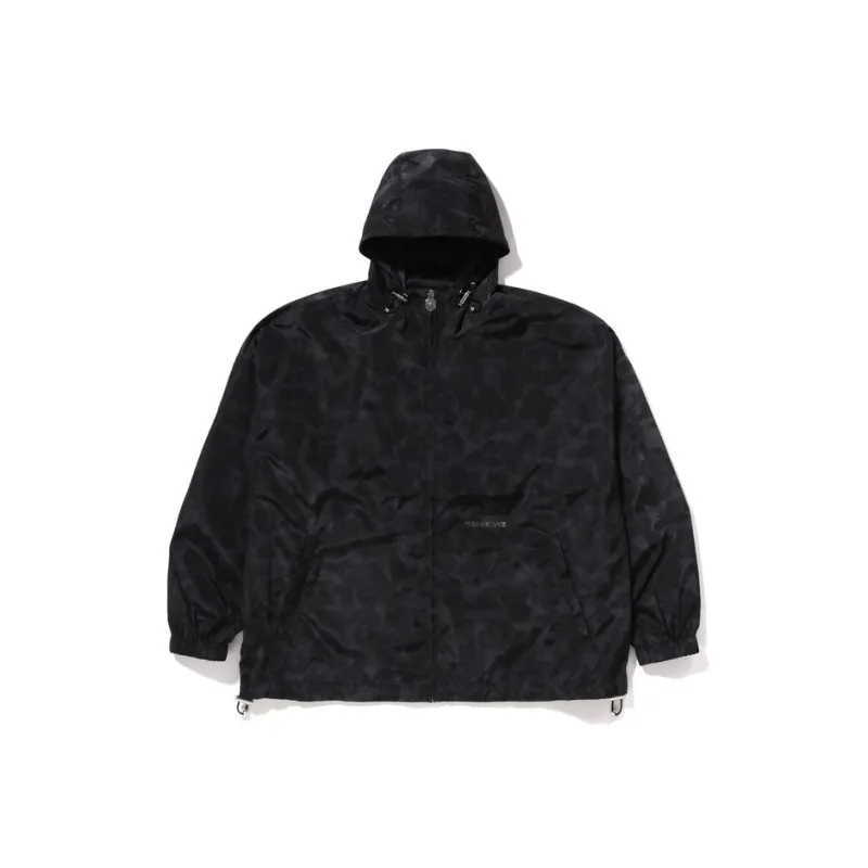 A BATHING APE Solid Color Nylon Hooded Jacket-2
