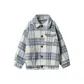 Blue White Plaid