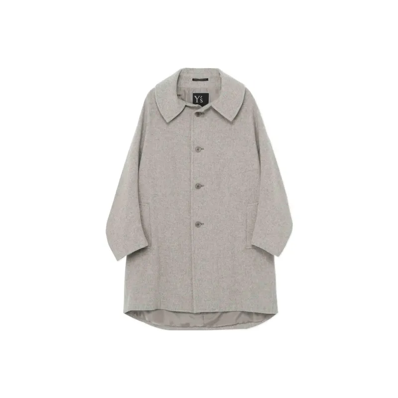 Yohji Yamamoto Y's FW23 Coat Unisex Light Gray-0