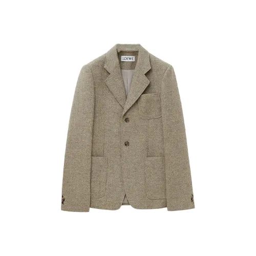 LOEWE FW24 Jackets Coats Men's Gray