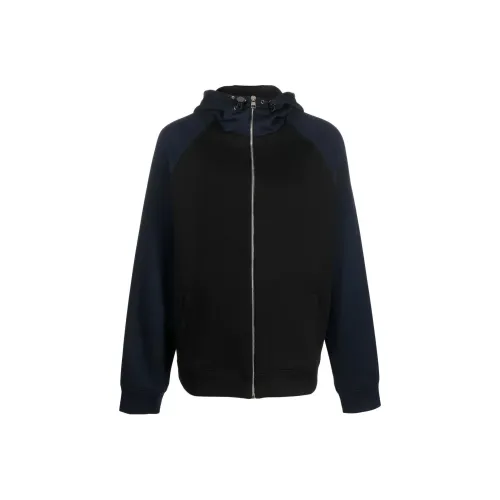 Alexander McQueen Colour block Zip up Hoodie
