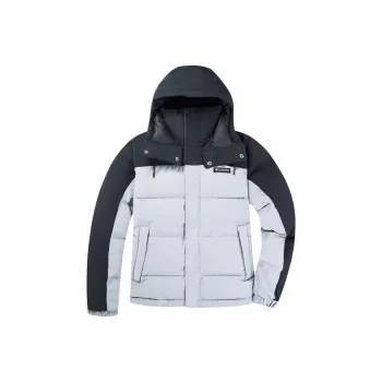 Columbia Puffer Jackets Men Light Gray