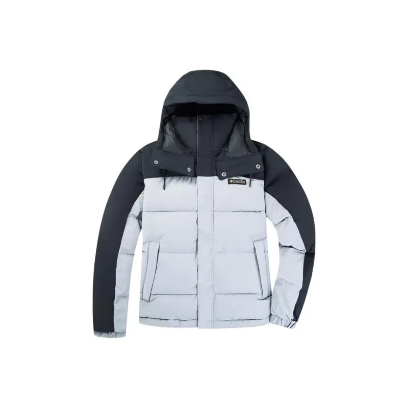 Columbia Puffer Jackets Men Light Gray-0
