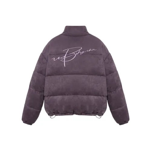 BJHG Vintage Writting Unisex Down Jacket
