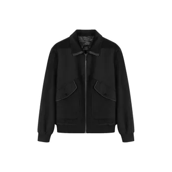 DAVID NAMAN Coats Men Black