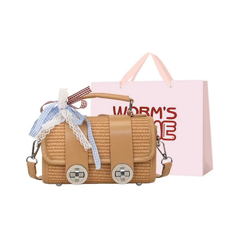 Worm's Home PU Handbag Regular Women's Multicolor-18