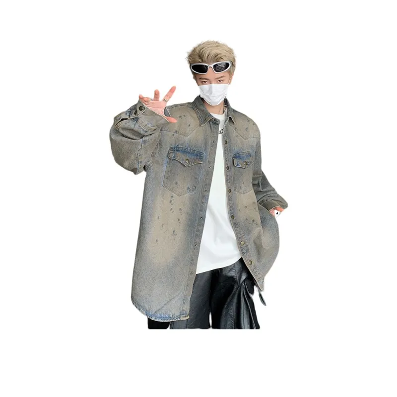 Roubini Denim Jacket Unisex Blue-0