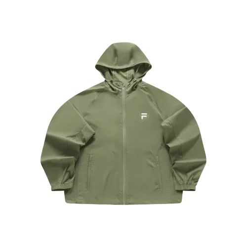FILA FUSION Ultra Light UV Protection Sun Protection Clothing Men's Luxurious Green