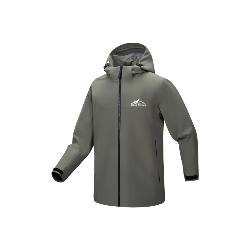 Airwalk Hiking Waterproof, Windproof, And Breathable Windbreaker Jacket Unisex-3