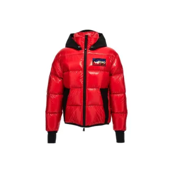 Moncler Grenoble Logo Patch Padded Down Jacket