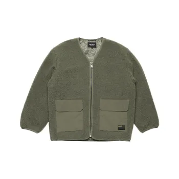 Carhartt WIP Devin Liner Shearling Zipped Padded Jacket