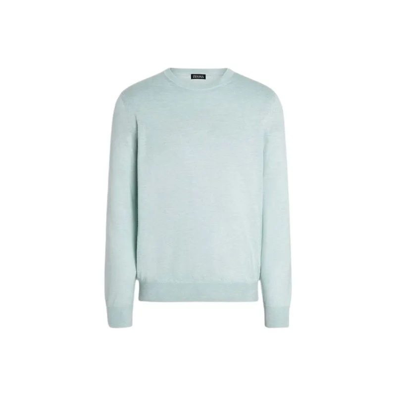 Ermenegildo Zegna Mélange Crew neck Sweater-0