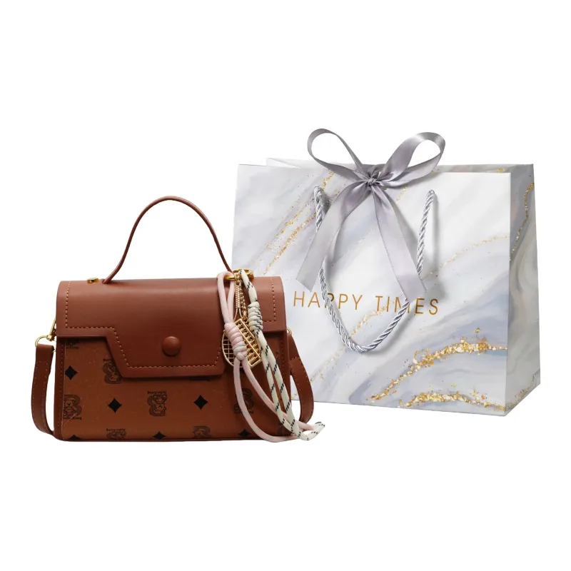 Miss Angel PU Crossbody Handbag Women's Multicolor-12