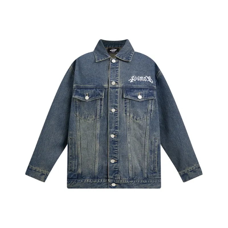 404MOB GANG Denim Jacket Unisex-8