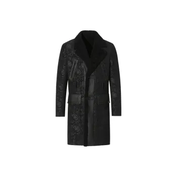 ANDREW MACKENZIE Coat Men's Black