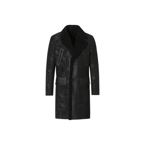 ANDREW MACKENZIE Coat Men's Black