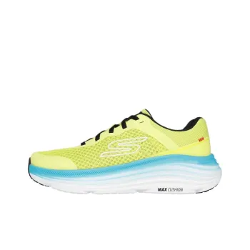 Skechers Max Cushioning Low Top Running Shoes Men's Yellow