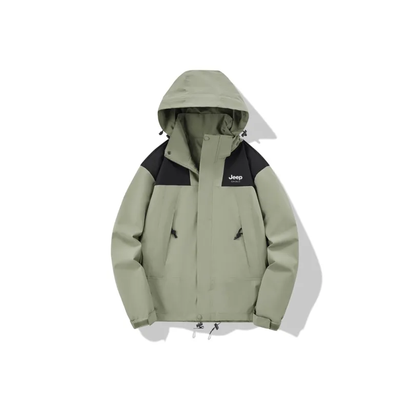 JEEP SPIRIT Waterproof, Abrasion Resistant, Thermal Windbreaker Jacket Unisex-1