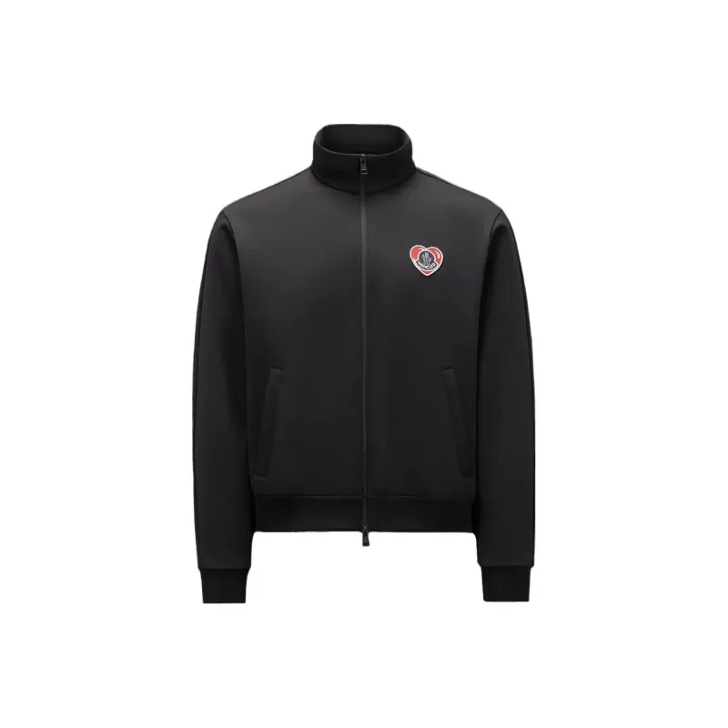 Moncler Logo Patch Zip Up Jacket-0