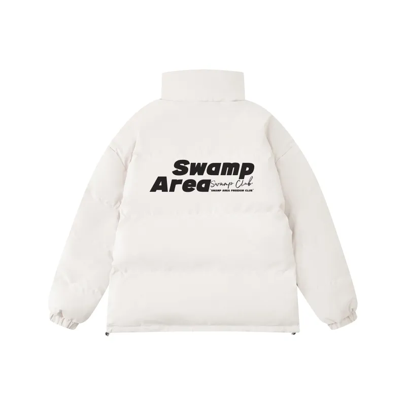 SWAMP AREA Puffer Jackets Unisex-3