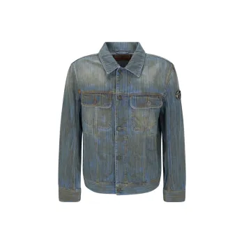 DIESEL Jackets Men Blue