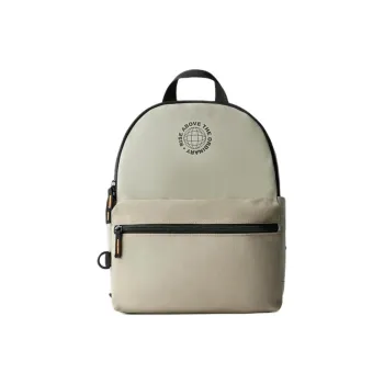 ZARA Polyester Backpack Mini Men's Taupe