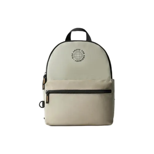 ZARA Polyester Backpack Mini Men's Taupe