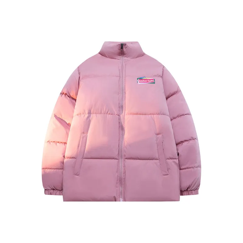 AMBER LIGHT Puffer Jacket Unisex Khaki-19