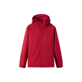 Tectop Windproof And Waterproof Windbreaker Jacket Unisex China Red