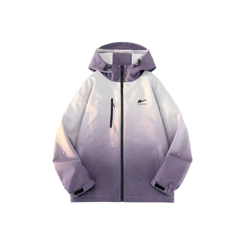 Warrior Huichao Riding The Wind Collection Waterproof And Windproof Windbreaker Jacket Unisex-12