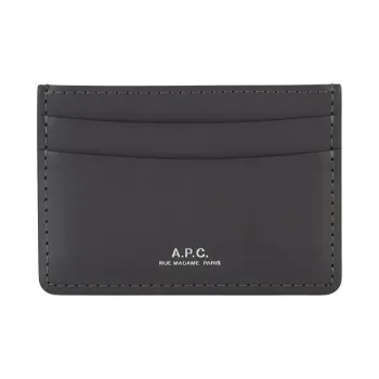 A.P.C André Logo Stamp Card Holder