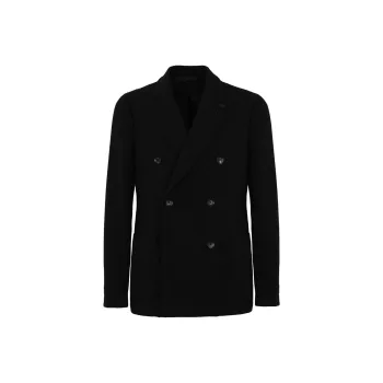 LARDINI Brooch detail Blazer