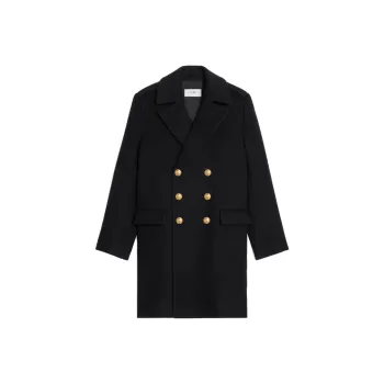 CELINE Military Button-Up Coat