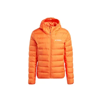 Adidas Terrex Multi Light Down Hooded Jacket Jackets Coats Men's Orange