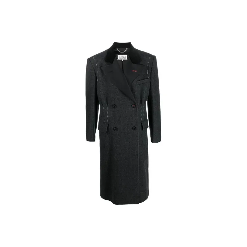 Maison Margiela Double Breasted Coat-0