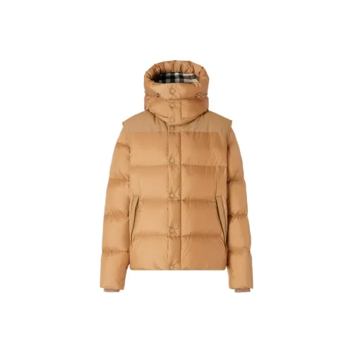 Burberry Detachable Sleeve Hooded Puffer Jacket