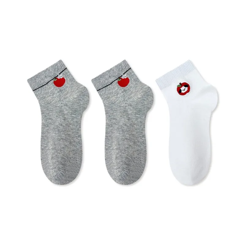 JIAZINI Ankle Socks Women's 3 Pack-8