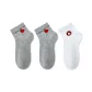 Light Gray 2+White 1[3 Pack]