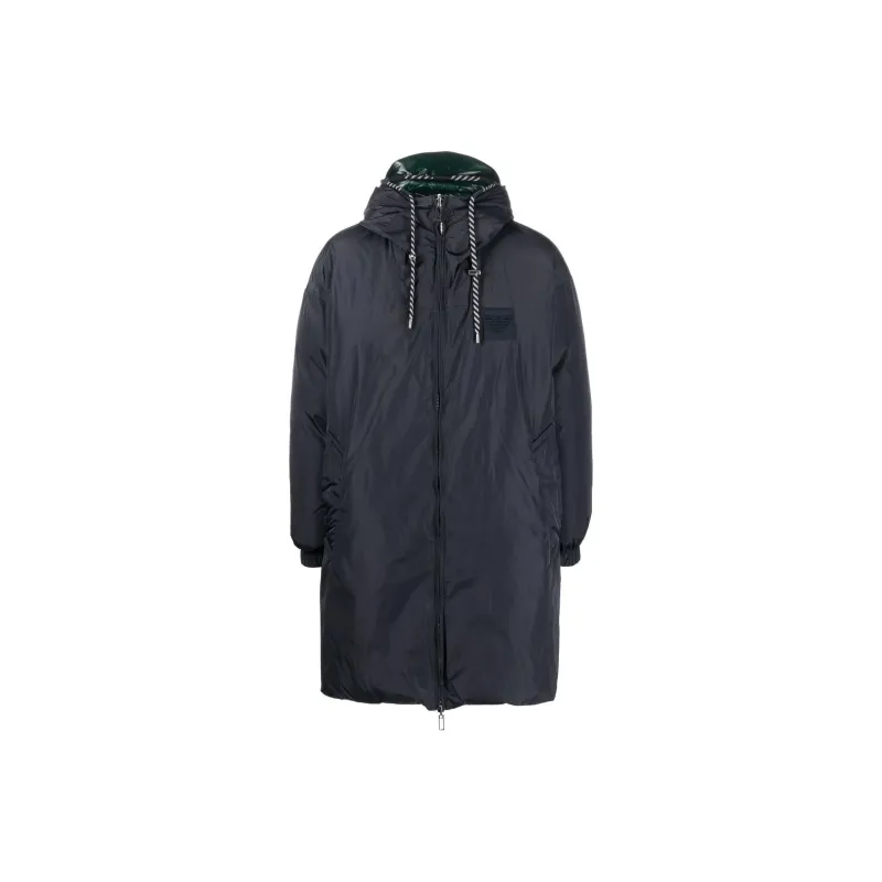 EMPORIO ARMANI Coats Men Blue-0