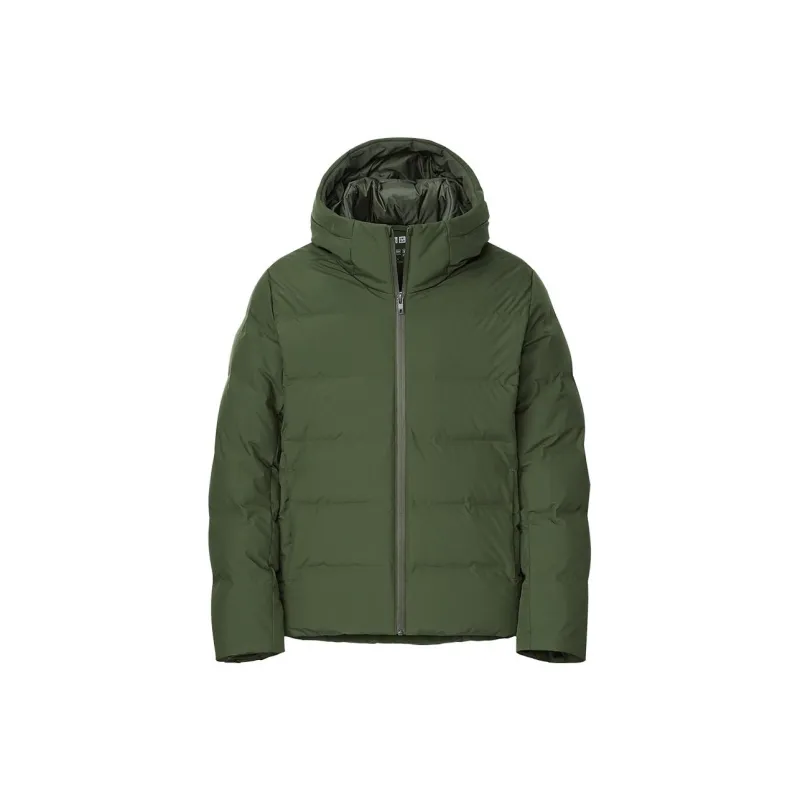 UNIQLO Down Jacket Men's Dark Olive-0