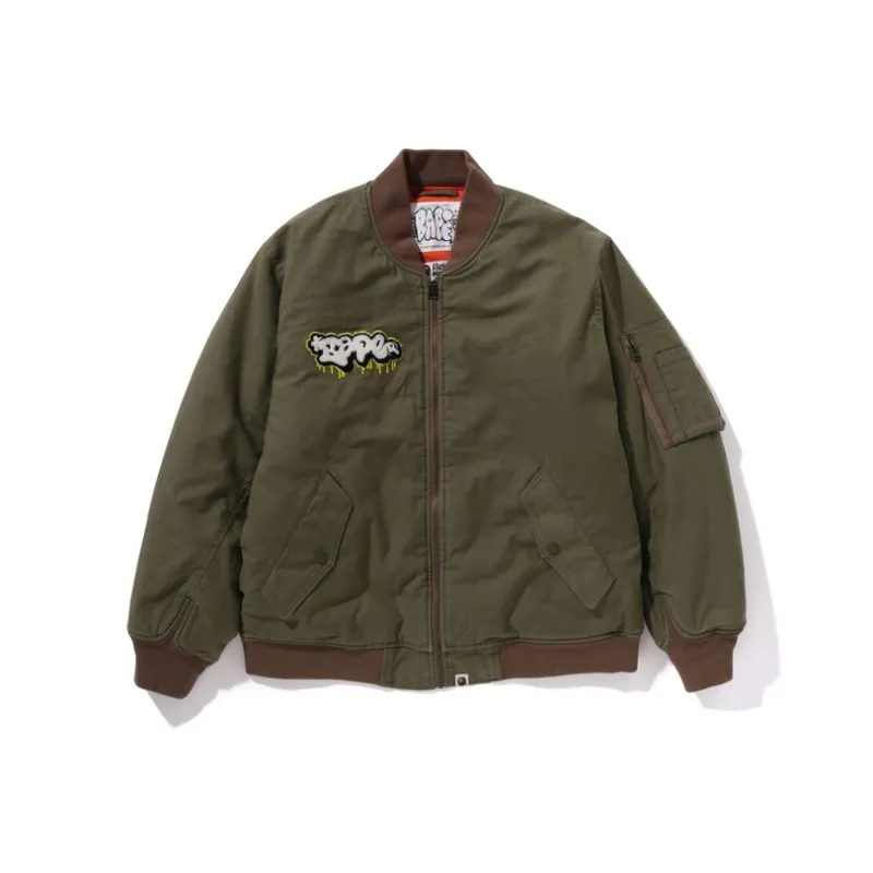 Bape Graffiti Bomber Jacket-2