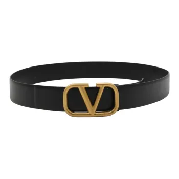Valentino VLogo Signature Buckled Belt